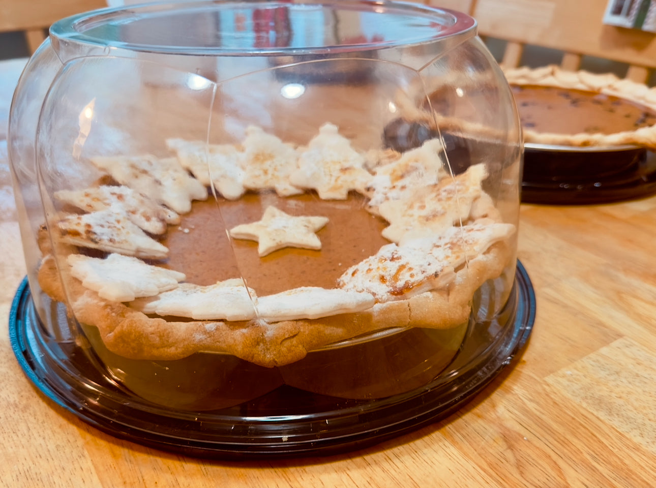 Decorated Pumpkin Pie - 9” WHOLE